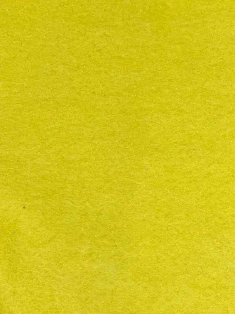 Feutre en laine 2mm jaune