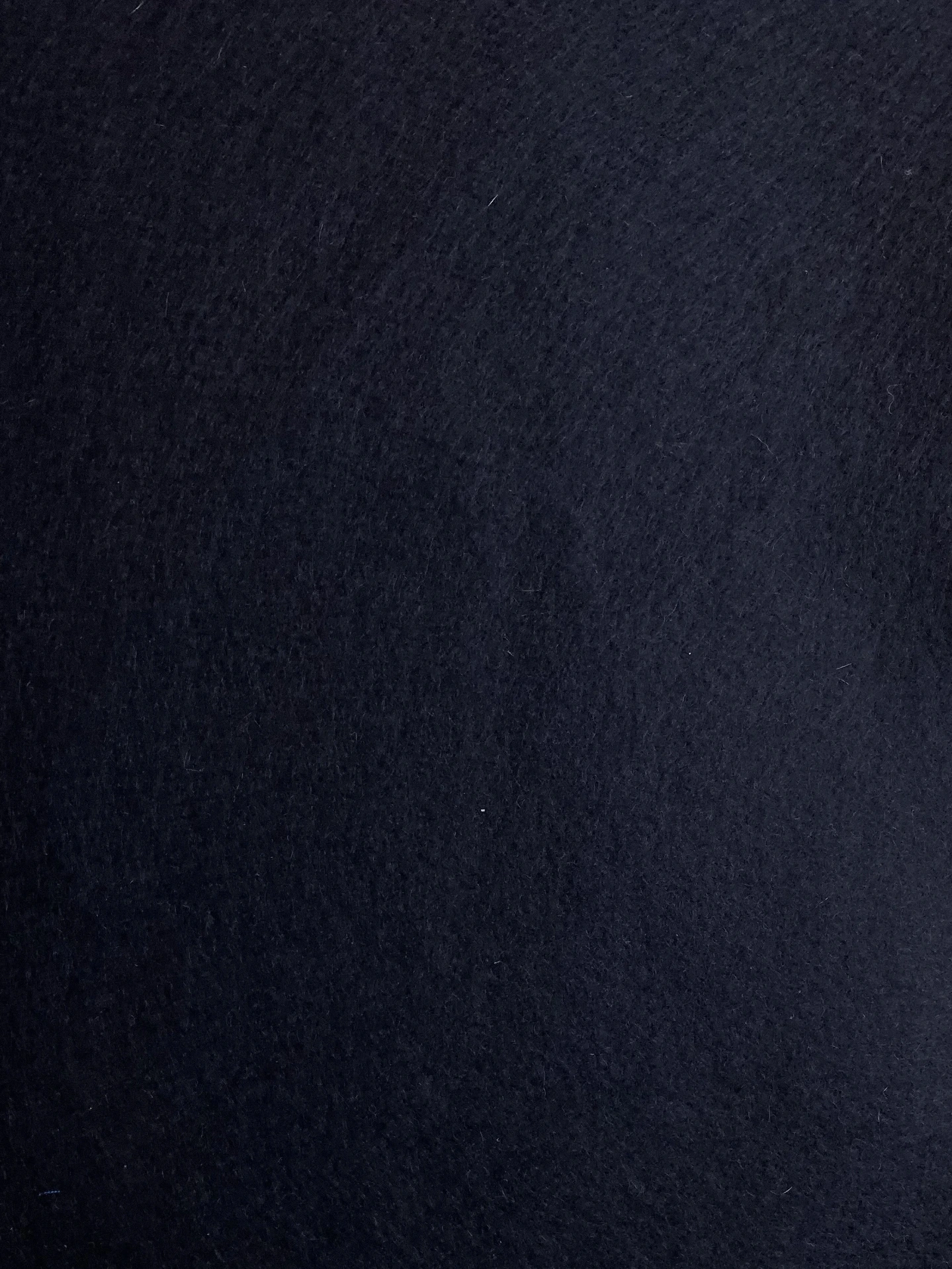 Feutre en laine 2mm bleu marine