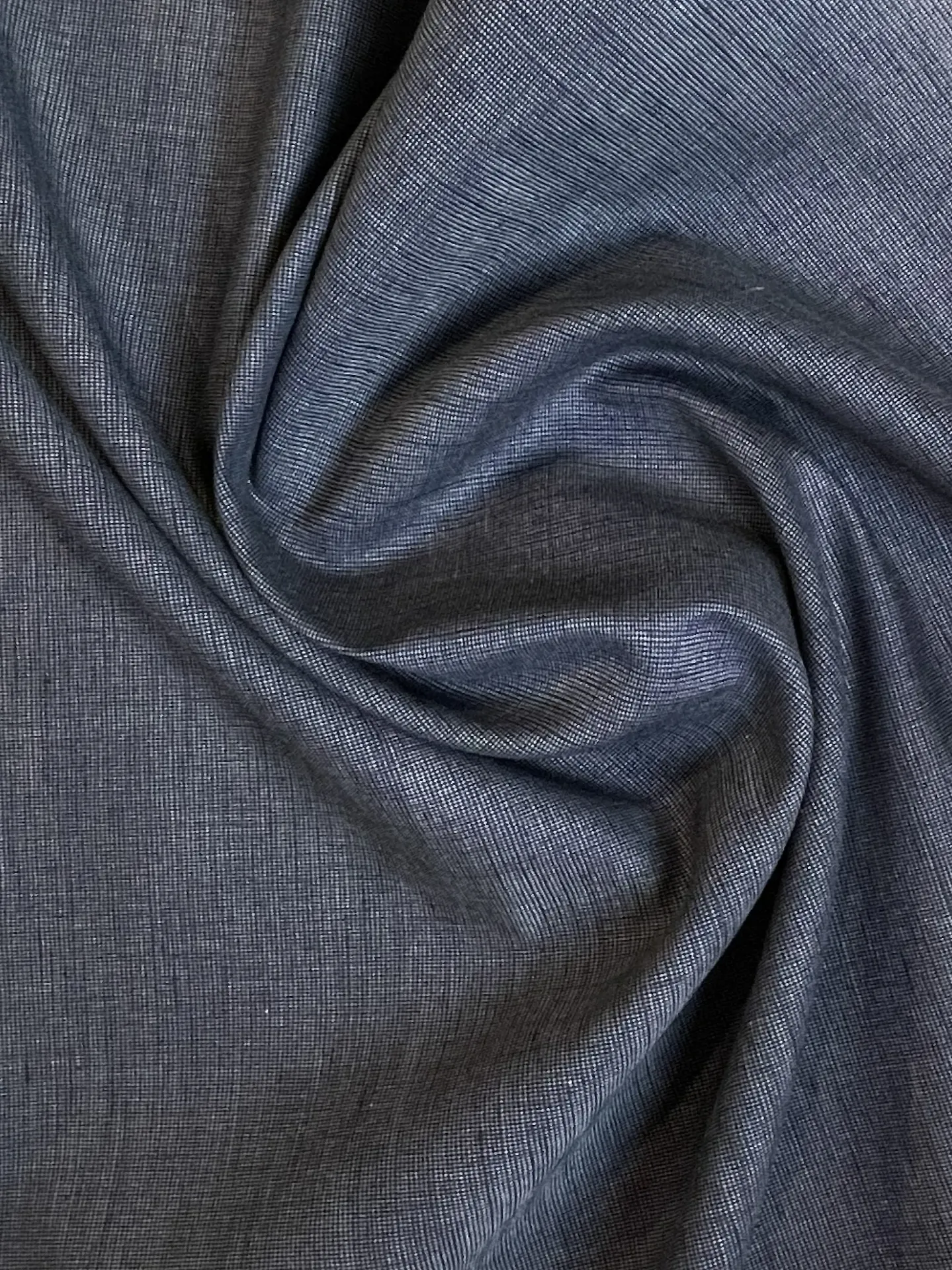 Coton bleu marine