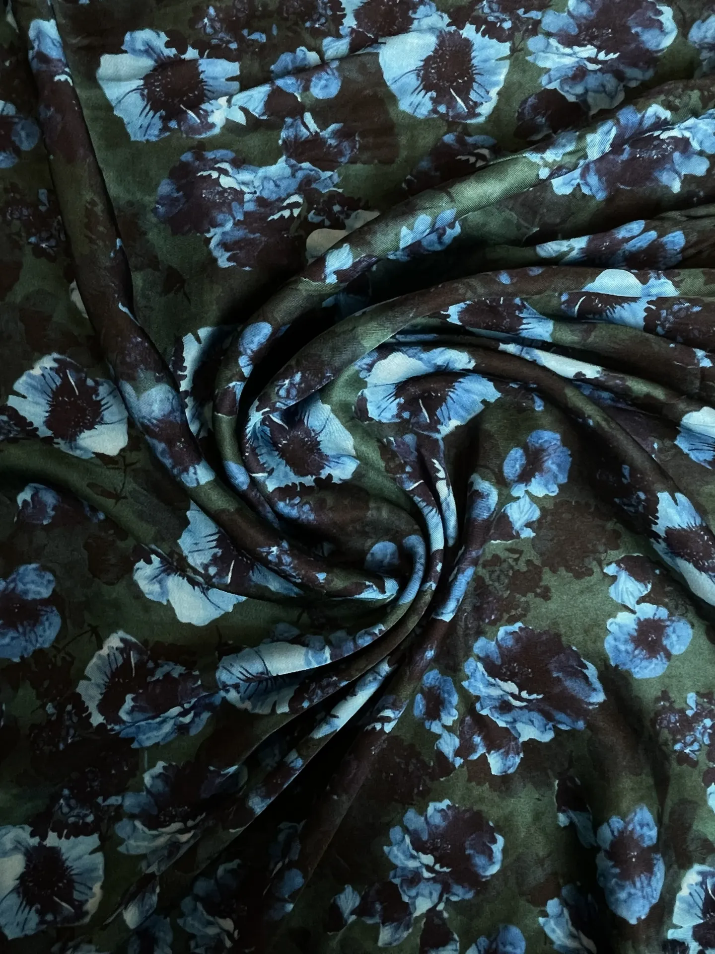 Viscose à fleurs