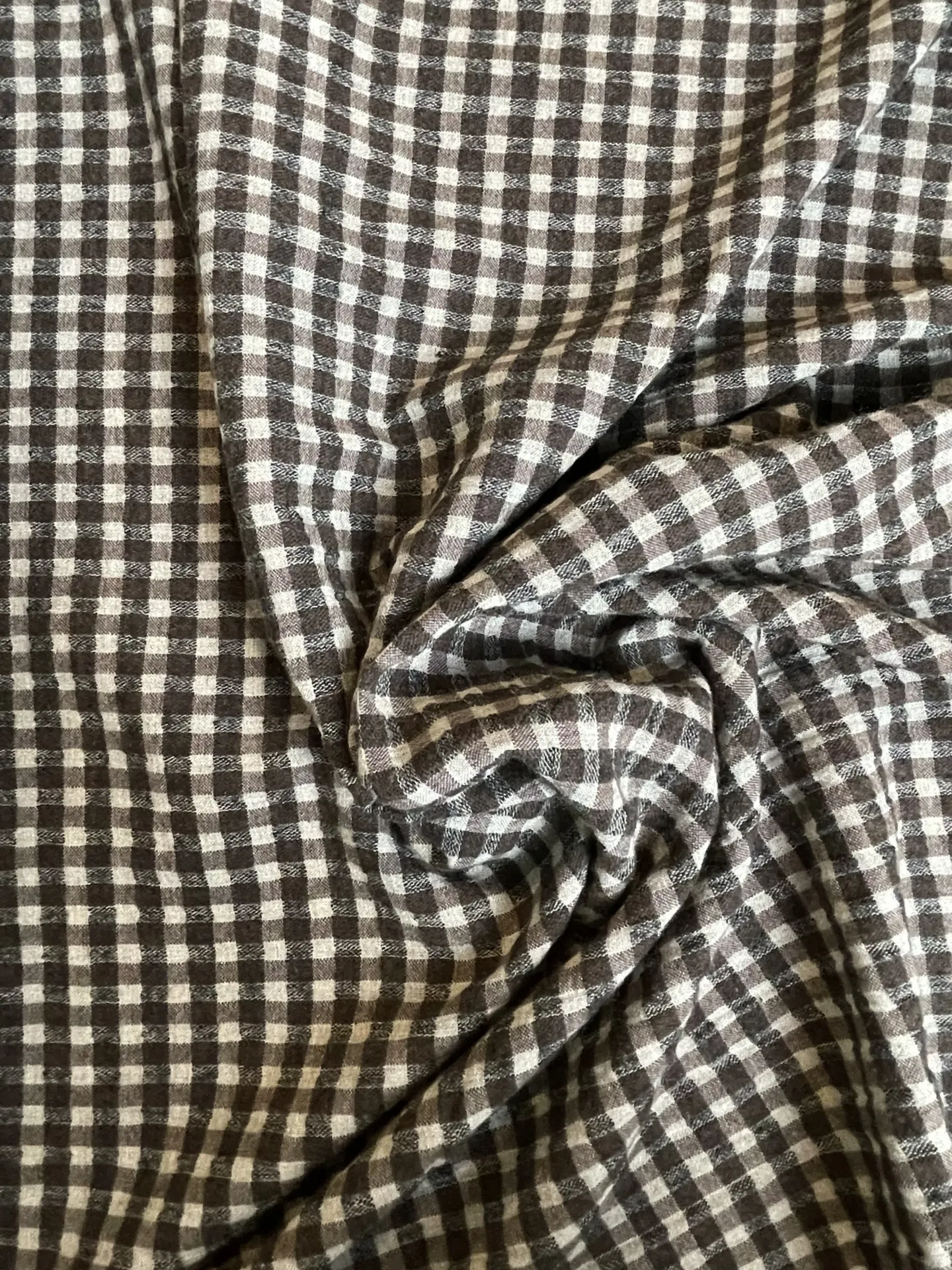 Carreaux bruns gris et noir