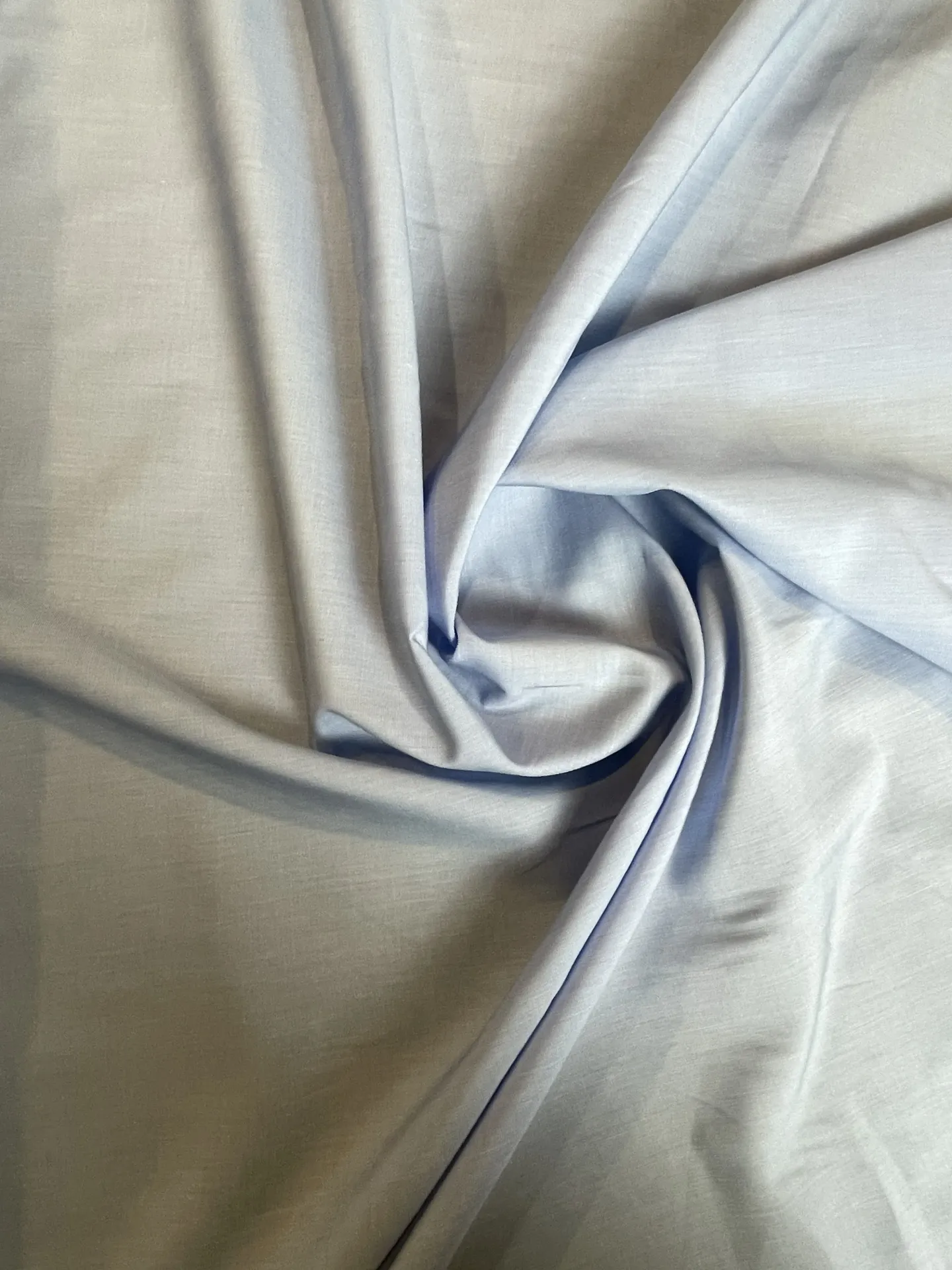 Coton bleu clair