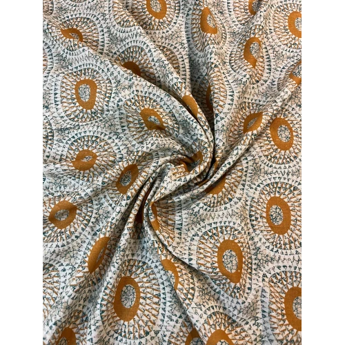 Coton motifs imprimés