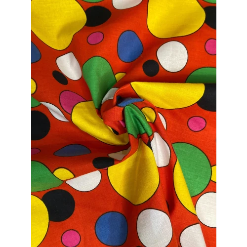 Coton ronds multicolores