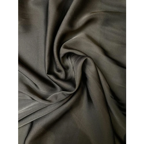 Tissu satin noir