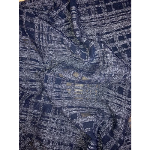 Voile de coton à carreaux